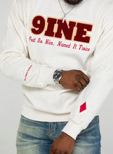 Load image into Gallery viewer, *PRE ORDER REOPENS 11.1 through 11.10* Frat So Nice, Named It Twice Number Chenille Crewneck (SEE POLICY)