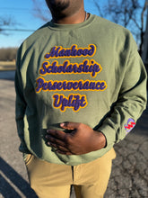 Load image into Gallery viewer, Principles Chenille Omega Crewneck