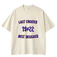 Load image into Gallery viewer, 1922 Last Created Best Designed Lightning Tee