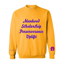Load image into Gallery viewer, Principles Chenille Omega Crewneck
