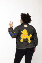 Load image into Gallery viewer, Pretty Poodle Rhoyalty Denim Jacket