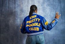 Load image into Gallery viewer, Pretty Poodle Club Leather Varsity Jacket