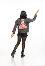 Load image into Gallery viewer, Oversized Denim DST MCMXIII Torch of Wisdom Jacket