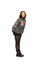Load image into Gallery viewer, Oversized Denim DST MCMXIII Torch of Wisdom Jacket