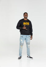 Load image into Gallery viewer, *PRE ORDER REOPENS 11.1 through 11.10* Oldest & Coldest Number Chenille Crewneck (SEE POLICY)
