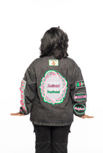Load image into Gallery viewer, Often Imitated Never Duplicated Pretty Girl Denim Jacket