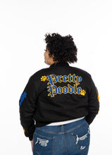 Load image into Gallery viewer, Cropped Cotton Pretty Poodle Bomber