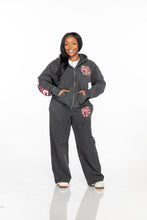 Load image into Gallery viewer, Stone Wash Black More Than A Social Club® Jogging Set