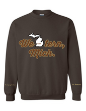 Load image into Gallery viewer, Western, Mich. Chenille Crewneck