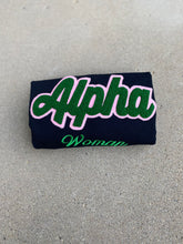 Load image into Gallery viewer, Alpha Woman Chenille Crewneck