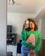 Load image into Gallery viewer, Classic A - MCMVIII Chenille Crewneck