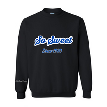 Load image into Gallery viewer, Zeta So Sweet Since 1920 Chenille Crewneck