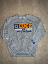 Load image into Gallery viewer, *PRE ORDER Reopens on 6.1* Centennial Year of the Poodle Number Chenille Crewneck (SEE POLICY)