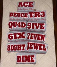 Load image into Gallery viewer, *PRE ORDER ONLY* Numba DST Chenille Crewnecks