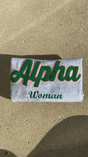 Load image into Gallery viewer, Alpha Woman Chenille Crewneck