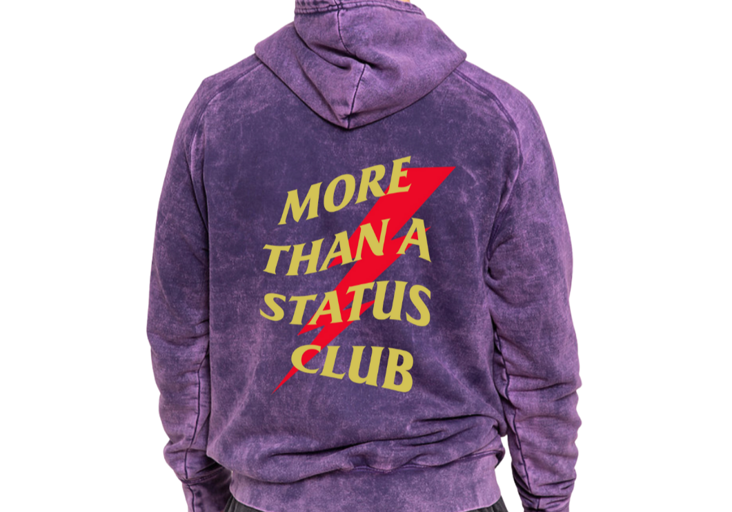 Purple anti social social club hoodie sales