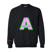 Load image into Gallery viewer, Classic A - MCMVIII Chenille Crewneck