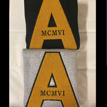 Load image into Gallery viewer, Classic A - MCMVI Chenille Crewneck