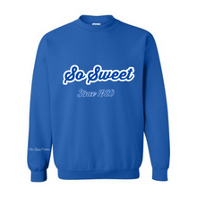Load image into Gallery viewer, Zeta So Sweet Since 1920 Chenille Crewneck