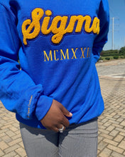 Load image into Gallery viewer, Sigma MCMXXII Chenille Crewneck