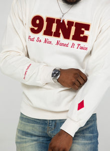 *PRE ORDER* Frat So Nice, Named It Twice Number Chenille Crewneck (SEE POLICY)