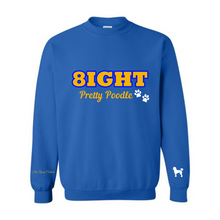 Load image into Gallery viewer, *PRE ORDER* Pretty Poodle Number Chenille Crewneck (SEE POLICY)
