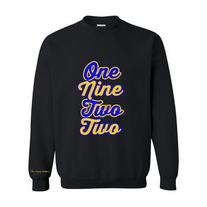 One Nine Two Two Chenille Crewneck