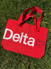Load image into Gallery viewer, Delta - Serving Since 1913 Knit Tote

