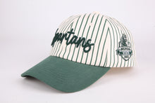 Load image into Gallery viewer, Striped Spartans Script Hat
