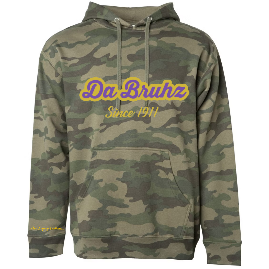 Camo Hoodie Chenille Da Bruhz Since 1911 Crewneck