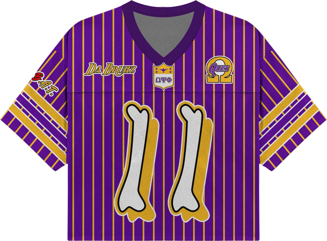 DETROIT OMEGA JERSEY - Purple Mesh