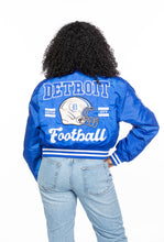 Load image into Gallery viewer, Detroit Football Bomber Jacket
