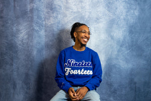 Blue Nineteen Fourteen Crewneck