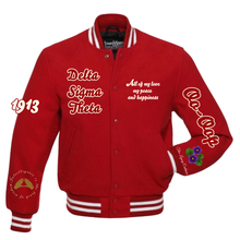 Load image into Gallery viewer, *Pre Order* Traditional Length Red Wool More Than A Social Club Jacket
