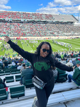 Load image into Gallery viewer, East Lansing, Michigan Football Chenille Crewnecks
