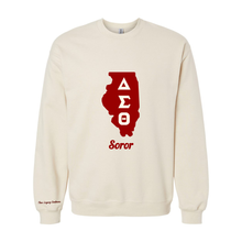 Load image into Gallery viewer, Illinois Soror Crewneck
