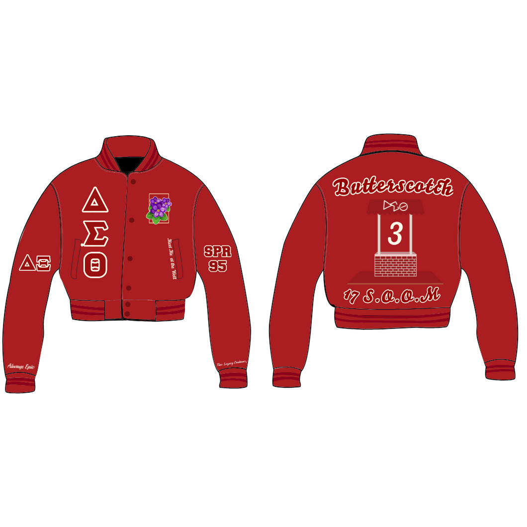 Delta Xi Spr 95 Traditional Length Matte Bomber