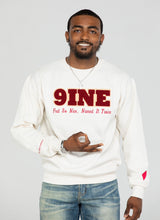 Load image into Gallery viewer, *PRE ORDER* Frat So Nice, Named It Twice Number Chenille Crewneck (SEE POLICY)
