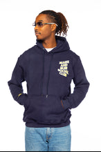 Load image into Gallery viewer, Maize &amp; Blue Social Club Hoodie
