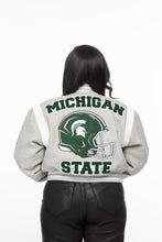 Load image into Gallery viewer, MSU Football Wool Varsity Jacket
