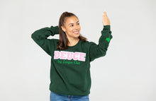 Load image into Gallery viewer, *PRE ORDER* Ivy League Club Chenille Number Crewnecks
