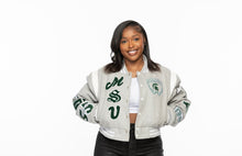 Load image into Gallery viewer, MSU Football Wool Varsity Jacket
