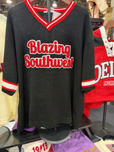 Load image into Gallery viewer, SOUTHWEST BLAZIN JERSEY BLACK/RED
