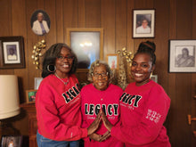 Load image into Gallery viewer, Legacy: January 13, 1913 Red Chenille Crewneck
