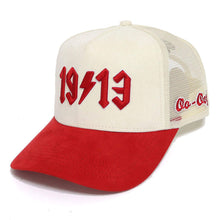 Load image into Gallery viewer, 1913 Suede Trucker Hat
