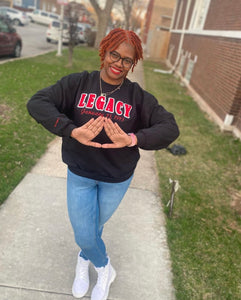 Legacy: January 13, 1913 Red Chenille Crewneck