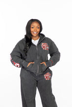 Load image into Gallery viewer, Stone Wash Black More Than A Social Club® Jogging Set
