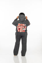 Load image into Gallery viewer, Stone Wash Black More Than A Social Club® Jogging Set
