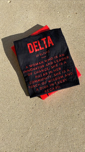 Delta Defined Relaxed Fit Tee