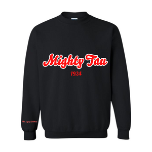 *PRE ORDER ONLY* Mighty Tau Chenille Crewneck